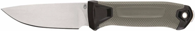 Gerber StrongArm Camp Green – kültéri kés fix, 10,4 cm-es pengével, zöld, MOLLE tok