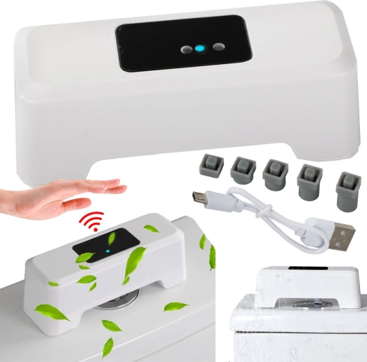 Érintésmentes WC-öblítés mozgásérzékelővel