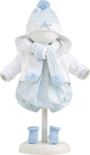 Llorens téli ruhácska 38 cm-es babához