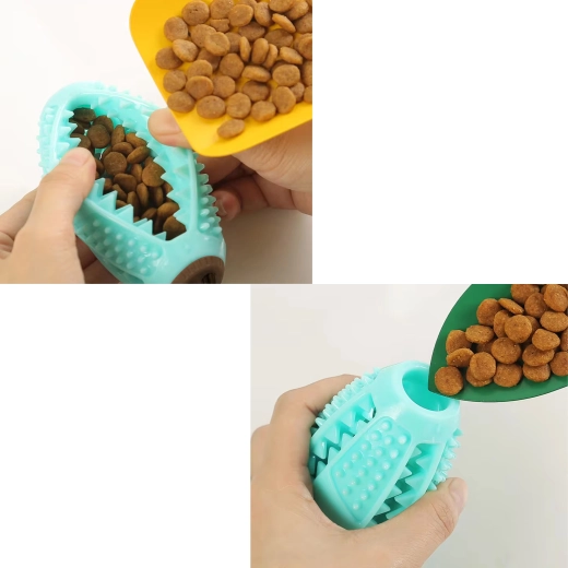 Jutalomfalat‑adagoló motivációhoz és lassabb etetéshez