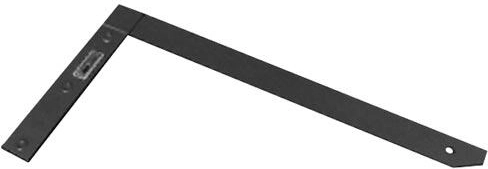 Kőműves acél derékszög 500 × 250 mm