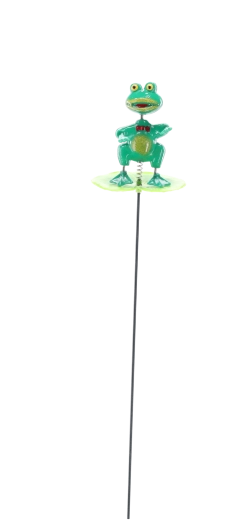 Kerti dísz leszúrható béka 50 cm