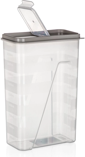 Praktikus felnyitható fedél a kényelmes szóráshoz