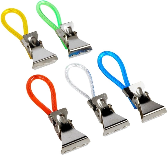 Színes hurkok a könnyű felakasztáshoz és megkülönböztetéshez