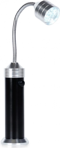 Mágneses LED grill lámpa hajlítható hattyúnyakkal, 24 cm