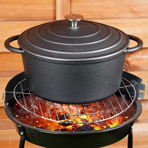 Sokoldalú használat tűzhelyen, sütőben és tűzön