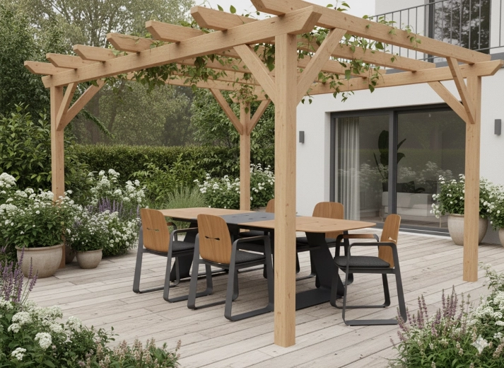 Teakfa karfák és tartós felületkezelés