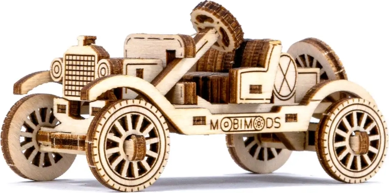 Fából készült 3D puzzle – Retro Ride 2 modell (Ford Model T)