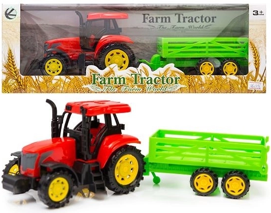 Traktor utánfutóval - 1 db