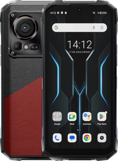 Strapabíró HOTWAV Hyper 7 Pro okostelefon, piros