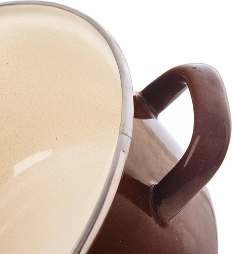 Egészségre ártalmatlan zománcozott felület