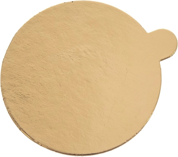 Arany vékony tortaalátét 10 cm (kerek)