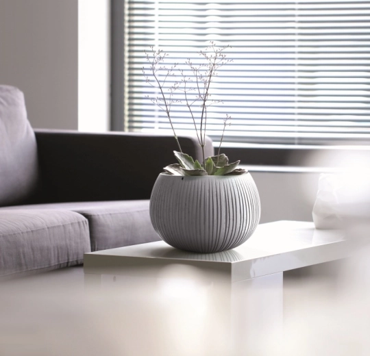 Stílusos betonhatás felesleges súly nélkül