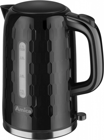 Amica elektromos vízforraló 1,7 l, fekete