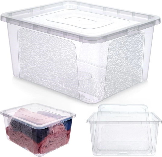 Biztonságos, pattintható fedél por és nedvesség ellen