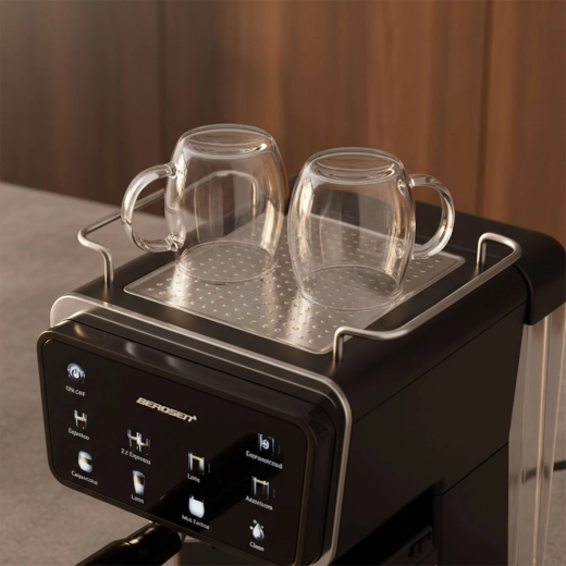 Erőteljes, 20 baros extrakció a gazdag cremáért