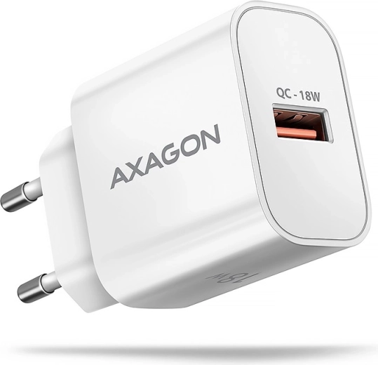 Axagon USB-A 18 W (QC 3.0) fehér hálózati töltő