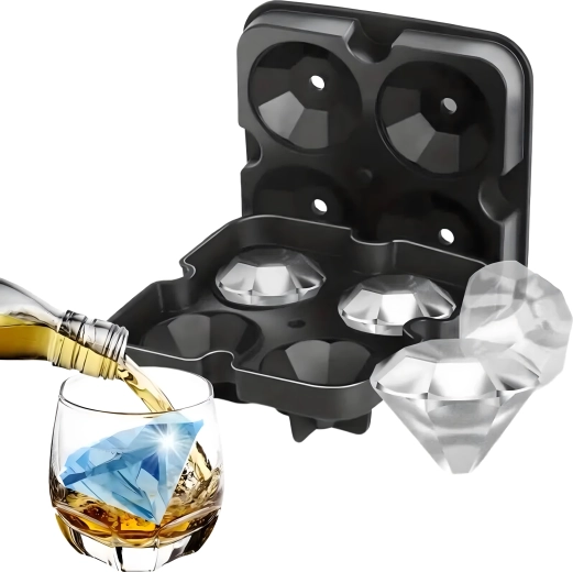 Gyémánt alakú jég a tökéletes szervírozáshoz