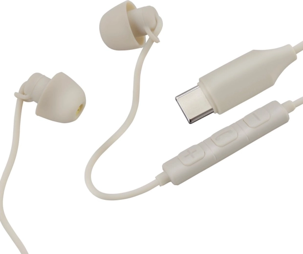 Calm USB‑C fülbe dugható fülhallgató, homokszín