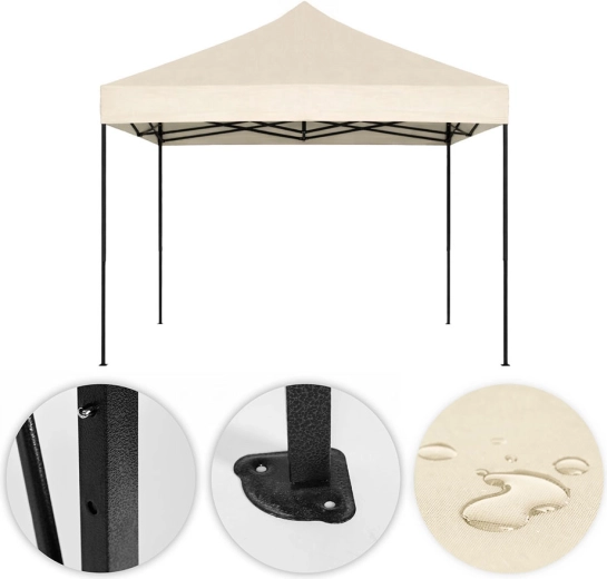 Strapabíró 420D tető PVC-vel és UV védelemmel