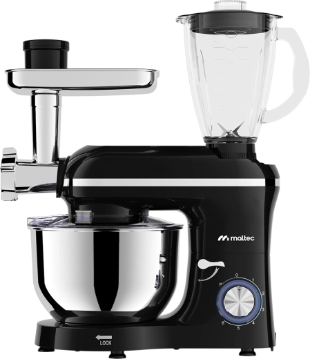 MalTec MaltecChef 5000 W konyhai robotgép turmixgéppel és húsdarálóval
