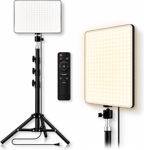 Renew Force LED stúdiólámpa 42 W, 170 cm-es állvánnyal és távirányítóval