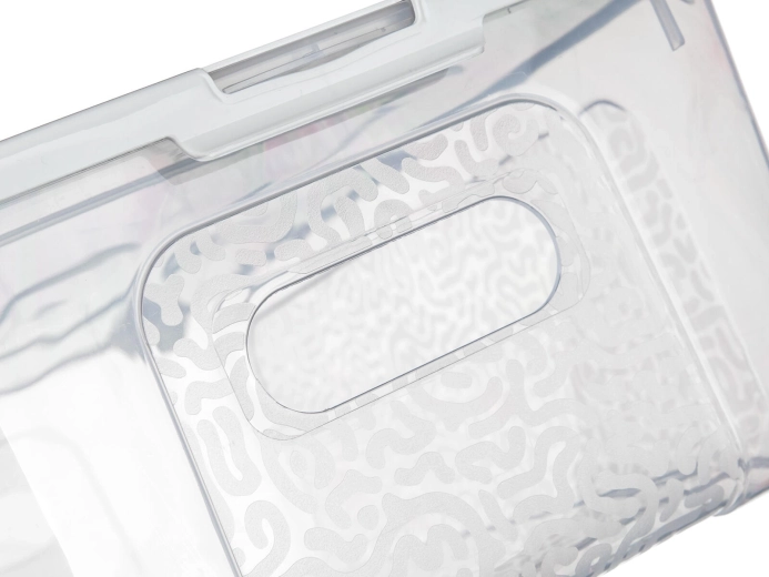 Biztonságos fedél és könnyű hordozás