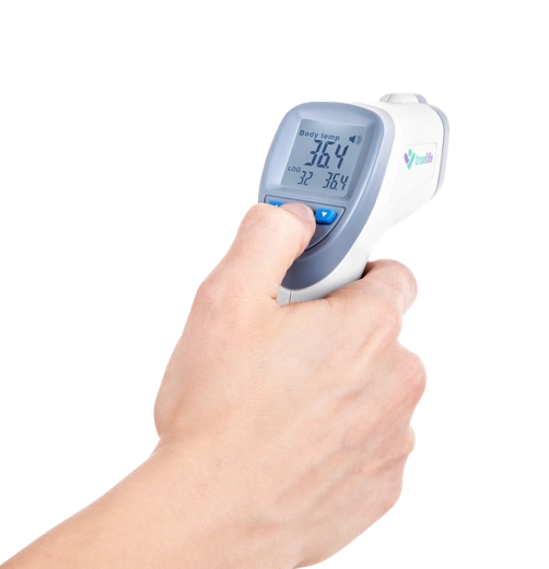 Érintés nélküli mérés 1 másodperc alatt