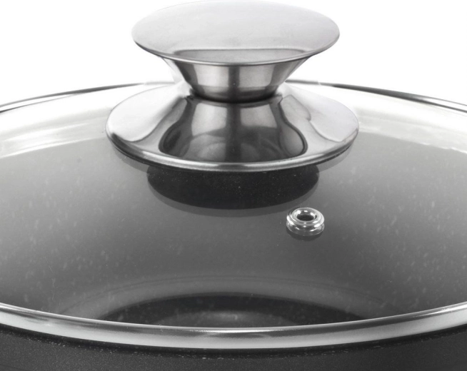 Üvegfedő gőzszeleppel