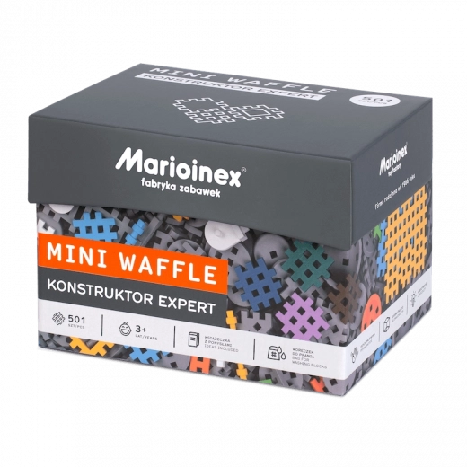 Konstrukciós készlet Mini Waffle Expert 501 darab