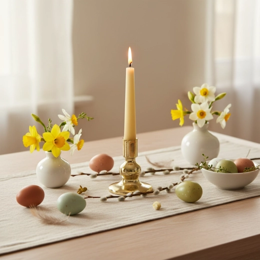 Kellemes ambient fény tealightokból