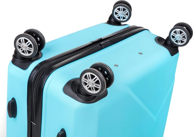 Könnyű kezelhetőség a 360°-os kerekeknek köszönhetően