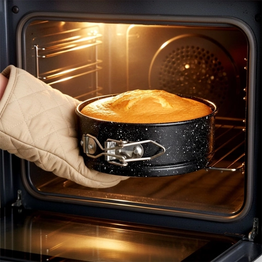 Egyenletes sütés 230 °C-ig