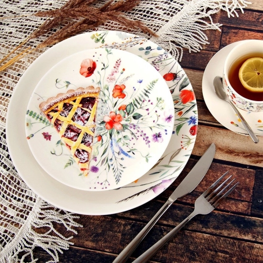 Praktikus 20,5 cm átmérő desszertekhez és uzsonnához