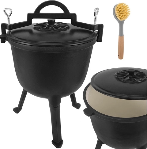 Stabil háromlábas és fogantyús fedő