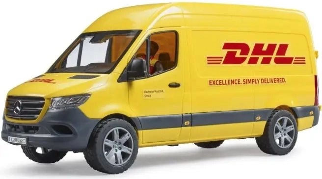 Autentikus DHL-furgon