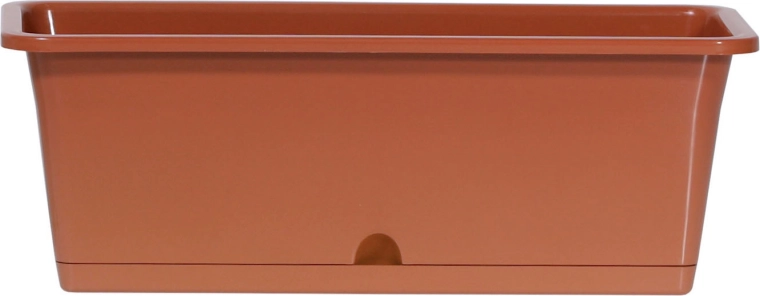 Műanyag virágláda CAMELIA 40 cm, terrakotta