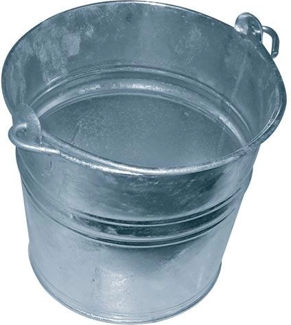 Horganyzott vödör 8 l KOVOTVAR