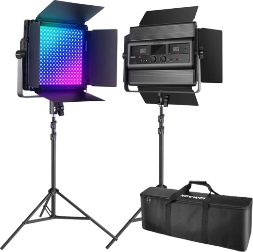 Neewer 2× LED lámpa készlet RGB1200 60 W