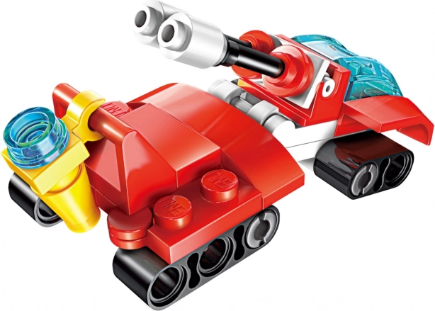 Qman Hyperfunction Tactical Unit 3 az 1-ben mini építőkészlet – repülőgép-leszedő