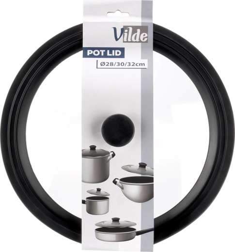 3 az 1-ben: egy fedő 28/30/32 cm-hez