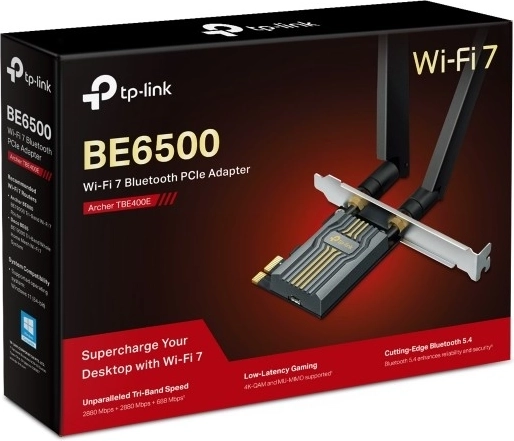 Háromsávos Wi-Fi 7 akár 6 452 Mb/s sebességgel