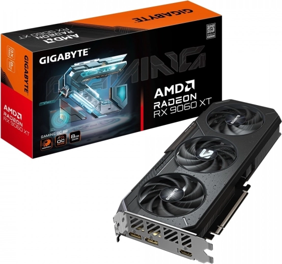 Gigabyte Radeon RX 9060 XT Gaming OC 8GB grafikus kártya