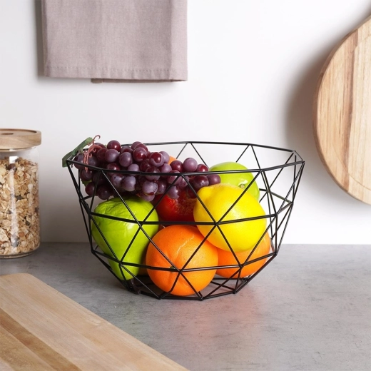 Tartós fém matt feketében