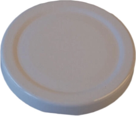 Csavaros TWIST tető 63 mm fehér (10 db)