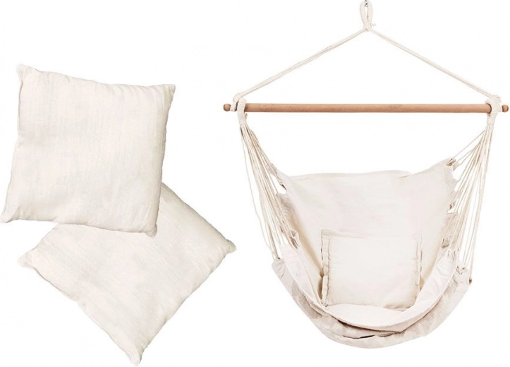 ModernHome fehér függő hintaszék