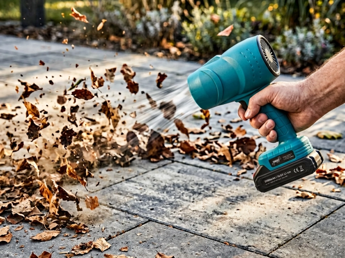 Erős légáram a gyors takarításhoz