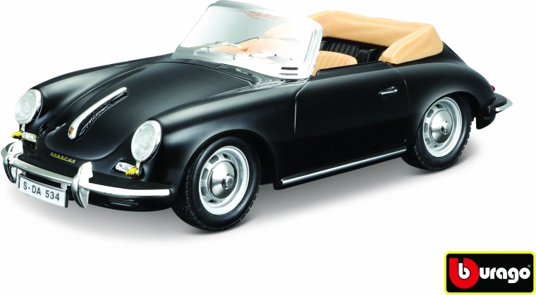 Bburago Porsche 356B Cabrio 1961 1:24 méretarányban