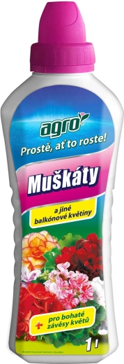 AGRO folyékony műtrágya muskátlikhoz 1 l