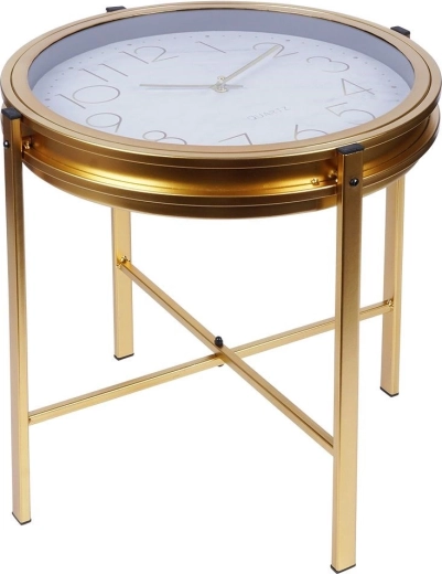 Az asztallapba integrált óra